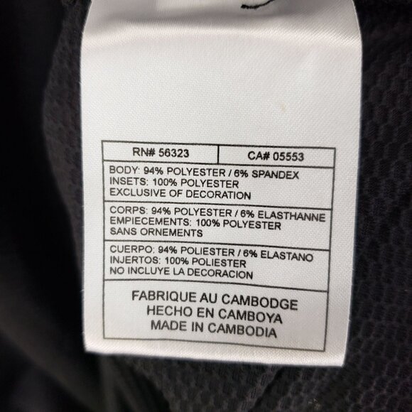 Vintage Nike Mens  Dri-FIT Shirt Lightweight Athletic Wear XL  Reflective Trim - Picture 9 of 10